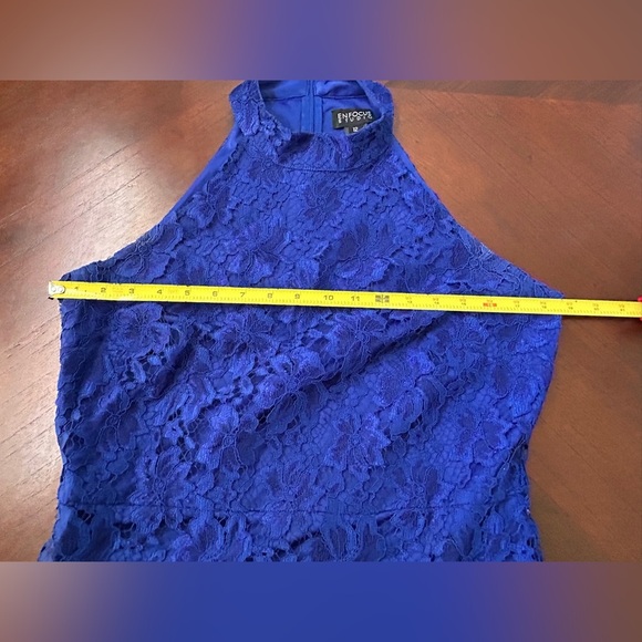 Enfocus Studio Navy Lace Midi Dress - Picture 7 of 9